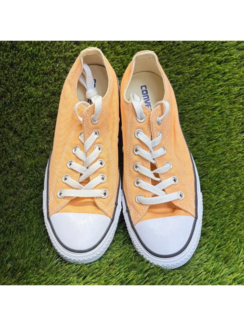 Converse Chuck Taylor All Star Ox Womens Size 8 Salmon Athletic Shoes Sneakers